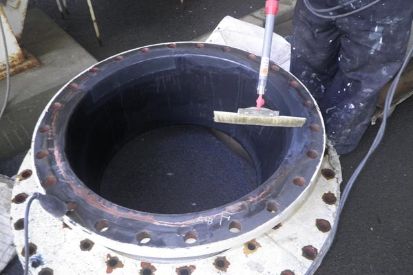 ゴムライニング点検業務