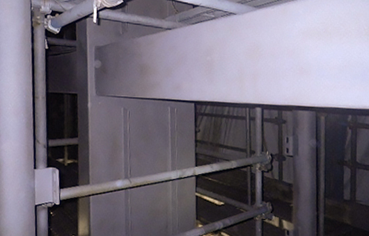 ケレン工事（サンドブラスト）